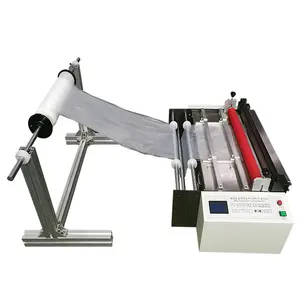 Wholesale Quality Small Plastic Flat Pocket Automatic Heat Sealing Cold Cutting Bag Making Machine With Good Price