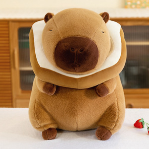 ตุ๊กตาคาปิบาร่ากษัตริย์น่ารักแบบกำหนดเอง ตุ๊กตาหมูนุ่มพิเศษสำหรับเล่นเป็นของเล่นและหมอน ตุ๊กตาคาปิบาร่าน่าเกลียดและตุ๊กตาหนูตะเภาแบบน่าเกลียด - Product Image 6