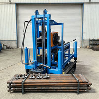 Fournisseurs chinois, livraison rapide, plateformes de forage de puits d'eau de 150m à 200m, mini-foreuse diesel de 22 CV pour puits profonds