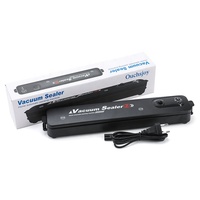 Machine de mise sous vide alimentaire automatique portable pour la maison avec logo personnalisé, scelleuse électrique pour aliments avec 10 sacs