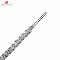 OPGW Blanke Überkopf-Erdleitung 2-144C SM 50kN Zugfestigkeit AS/AA-Armerung Doppelfunktion für 110-750kV Hochspannungs-Stromnetz
