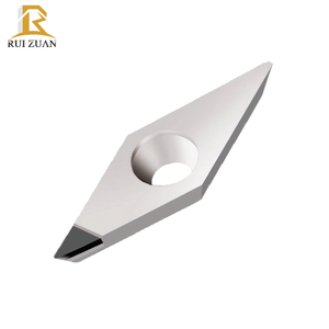 Vcgt160402 vcgt160404 vcgt160408 vcgt160412 chuyển công cụ PCD chèn CNC máy tiện công cụ vcgt Cutter Blade - Product Image 1