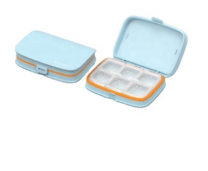 Portable <b>Pill</b> Box Medicine Planner Small <b>case</b> Medication Vitamin Holder Boxes Organizer Pillbox Dispenser Organizer - Product Image 3