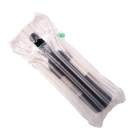 Protecteur de bords de bouteille de vin recyclable, sac gonflable à colonnes d'air, matériau PE/PA 60 microns, emballage de protection amortissant pour