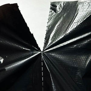 Sacs en plastique noirs jetables à bouche plate, épais et résistants, pour usage domestique, cuisine, bureau et salle de bain (vente en gros) - Product Image 5