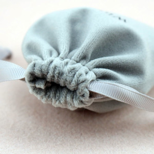 Custom High-end Suede Velvet Jewelry Bag Pouch for Necklace Earrings <b>Rings</b> Bracelet Drawstring Velvet Bag Soft Jewelry Packaging - Product Image 6