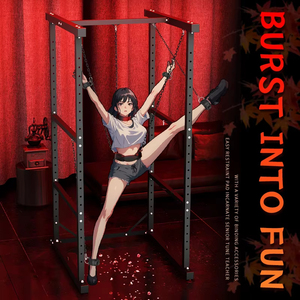 Large <strong>Suspension</strong> Frame Hand Shackles BDSM Training Sex Erotic Bed Punishment Restraint Large Multi-functional <strong>Bondage</strong> Equipment - Product Image 5
