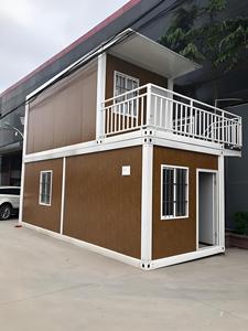 Garage modulaire préfabriqué compact à assemblage <span class=keywords><strong>rapide</strong></span>, maison-conteneur moderne portable, entrepôt avec porte à enroulement automatique - Product Image 5