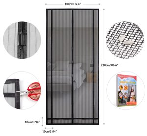 Gran oferta, cortina magnética, mosquitera magnética para puerta - Product Image 4