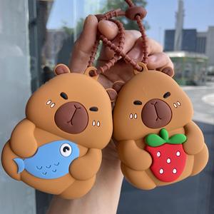 Monedero <span class=keywords><strong>de</strong></span> Silicona con Diseño <span class=keywords><strong>de</strong></span> Kuromi, Cartera Pequeña con Llavero, Colgante para Bolsa con Diseño <span class=keywords><strong>de</strong></span> Cinnamoroll, Pequeño Regalo - Product Image 4