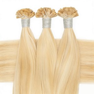 <span class=keywords><strong>ผม</strong></span>ต่อแบบยุโรปเกรดพรีเมียม สีบลอนด์ ปลายแบน ย้อมสี  แบบเชื่อมต่อเคราติน  แบบ Double Drawn  ทอ<span class=keywords><strong>ผม</strong></span>ด้วยเครื่องจักรแบบ Double Weft <span class=keywords><strong>ผม</strong></span>แท้ - Product Image 5