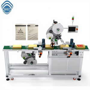 SKILT automatique autocollant sac pochette haut et bas étiqueteuse applicateur d'étiquettes fabricant d'étiqueteuse depuis 1998 - Product Image 1