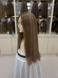 Capelli Umani Vergini Cinesi all'Ingrosso HD per Parrucche Lace Front, Base Trasparente Traspirante Piccola/Grande dall'Aspetto Naturale Senza Colla - Product Image 4