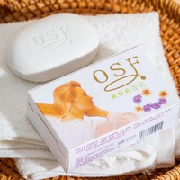 Sabun Mandi Pembersih OSF Formula Alami Organik Antiseptik Anti-Jerawat Pemutih Melembapkan Aroma Bunga Melati