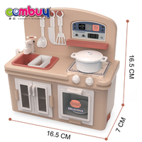 Cuisinière armoire semblant jouer jeu préscolaire cuisine jouets