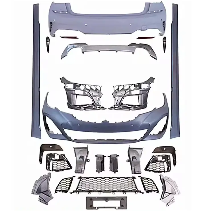 Systèmes de carrosserie automobile Pièces de carrosserie MP Pare-chocs de voiture G20 Kit de carrosserie pour BMW Série 3 G20 G28 Mise à niveau M-Tech G20 Bodykit