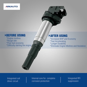 Paquete de bobina de encendido ARKAUTO UF598 12137575010 para MINI Cooper BMW 1 <span class=keywords><strong>Citroen</strong></span> C3 <span class=keywords><strong>C4</strong></span> C5 C6 Peugeot 207/308/408/508/3008/1 T/1,8 T - Product Image 3