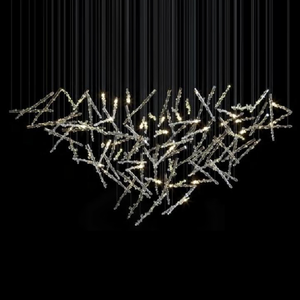 モダンレトロなヨーロピアンLEDペンダントライト、高さ調節可能＆簡単設置、グローバル貿易輸出市場向け - Product Image 1