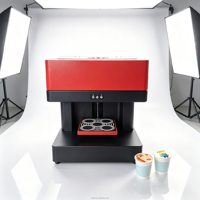 Imprimante à jet d'encre numérique automatique comestible Jet 3D Résolution 600dpi à plat pour tasses/café/gâteaux/bonbons/aliments Nouveau 1 an
