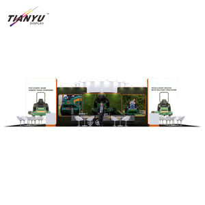 <span class=keywords><strong>360</strong></span> grand stand de convention vitrine d'exposition voiture pliable Tension tissu exposition stand d'événement Portable Stand Fair <span class=keywords><strong>Expo</strong></span> - Product Image 3