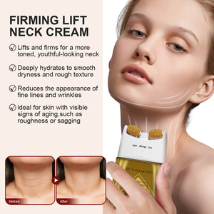OEM/ODM Crème liftante anti-âge professionnelle pour le cou raffermissante et raffermissante pour affaisser la peau du cou Réduit les rides et les ridules techniques - Product Image 2