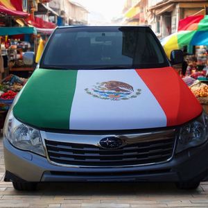 Housse de capot de voiture personnalisée avec drapeaux de pays, logo personnalisé, matériaux ABS et polyester, 80x130cm, taille personnalisée, design portable à suspendre pour le sport - Product Image 4