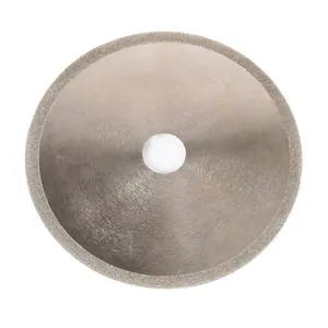 Electroplated bond blades with hub abs plastic grinding wheel for gem