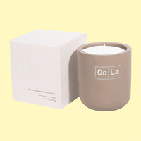 Boîte pliable en carton blanc avec pelliculage mat et insert en feuille d'or pour bougies d'aromathérapie, diffuseurs à bâtonnets et parfums d'intérieur – Emballage de vente au détail