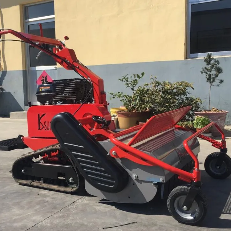 Miglior prezzo 13hp perfetto tosaerba a flagelli con binario per tosaerba robot automatico ad erba alta e spessa