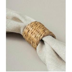 Lot de 100 anneaux de serviette en jacinthe d'eau, naturels, tissés à la main, style bohème, porte-serviettes rustiques pour la décoration de table de ferme, idéal pour la restauration - Product Image 4