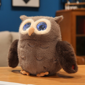 Giocattolo Interattivo AI a Forma di <span class=keywords><strong>Gufo</strong></span> per <span class=keywords><strong>Bambini</strong></span>, Compagno Educativo con Dialogo Intelligente, Peluche con Voce, Imbottitura in Cotone PP, 14 Pollici - Product Image 4