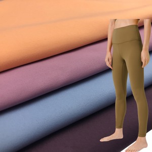 Nhanh chóng khô Bốn cách căng 70% Nylon 30% Spandex Interlock vải cho thể thao - Product Image 1