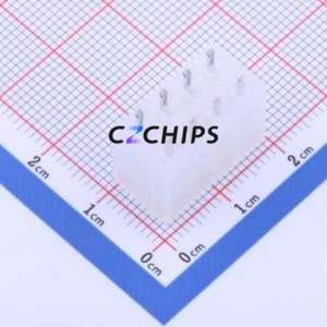 M4202V-K-2x4-N2 Wire-to-Board Pin Header Through hole Component (THT),P=4.2mm Connector 2x4P 4.2mm Through Hole 8P - Product Image 2