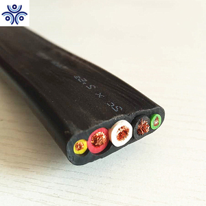 300/500 v caucho aislamiento y cubierta <span class=keywords><strong>ascensor</strong></span> se Cable plano Flexible - Product Image 1