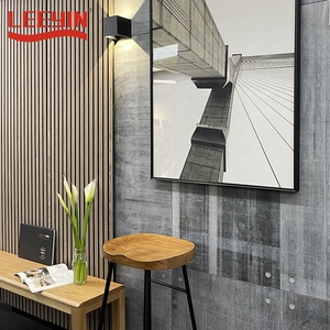 Pannello Acustico in Doghe di <span class=keywords><strong>Legno</strong></span> dal Design Moderno, Altamente Efficace nell'Assorbimento del Suono NRC 1.0, Supporto in PET Ecologico per Uffici e Hotel - Product Image 6