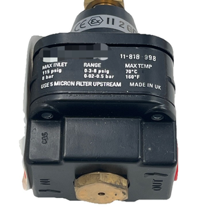 11-818-998 Régulateur 115 Psig 0.3-8 Gamme 8 Bar Neuf dans la Boîte Original Prêt Stock Automatisation Industrielle Pac Dedicated Plc Pro Nouveau - Product Image 1
