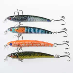 2024 Alibaba vendite all'ingrosso 7.5cm 5.6g luya pesca esca silikon