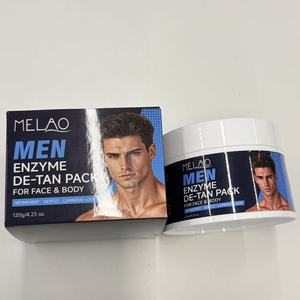 Mascarilla facial enzimática para el cuidado de la piel masculina con ácido kójico y ácido láctico, despigmentante, iluminadora, que aclara la piel y refina la textura. - Product Image 5