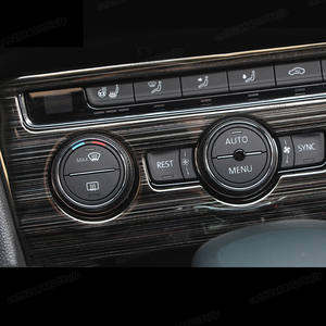 フォルクスワーゲンVWティグアン2017-2022mk2カーインテリアアクセサリーチタンブラックデコレーションギアシフトパネルウィンドウリフターコントロール用 - Product Image 2