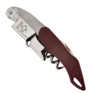 Tire-bouchon de Sommelier en Acier Inoxydable Personnalisé – Options Noir, Rouge, Vert – Idéal pour Fournitures de Bar et Cadeaux Promotionnels d'Entreprise - Product Image 3