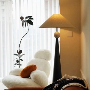 Modern Design LED Nordic Floor Lamp for Hotel Room & Home <b>Glass</b> Body with E27 Base for <b>Reading</b> in Bedroom & Office - Product Image 2