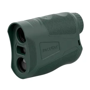 PaceCat Laser Rangefinder 1500m Long Distance Hunting Rangefinder 6X Magnification Slope Flush Nitrogen Anti-fog Range Finder