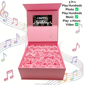 Set de Regalo de Lujo para Mujer, Diseño Único, Alta Calidad, Caja de Regalo para <span class=keywords><strong>Cumpleaños</strong></span> o Propuesta de Matrimonio, Regalos de <span class=keywords><strong>Cumpleaños</strong></span> para Esposa - Product Image 1