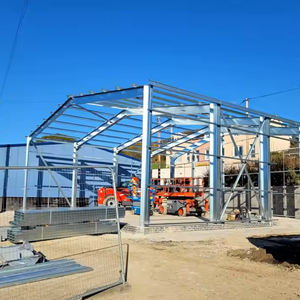 China Factory Price prefab metal pole barn steel structures Warehouses Building for Office Farm house <b>Workshop</b> Supermarket - Product Image 2