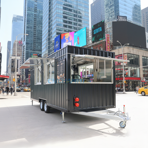 Chammp Custom 5m Food Truck mobile entièrement équipé pour café, snacks, pizzas, tacos, barbecue, hot-dogs et glaces - Product Image 2