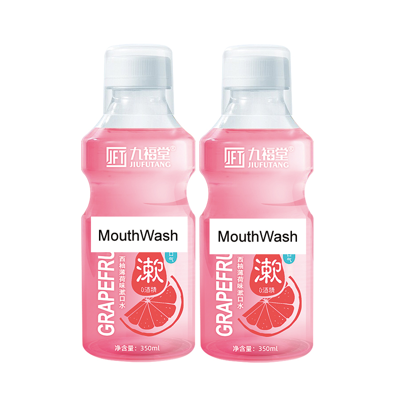 Жидкость для полоскания рта, Пользовательский ярлык, Логотип Мини со вкусом фруктов концентрированный органический травяной неприятного запаха изо рта жидкость для снятия 500 мл жидкость для полоскания рта