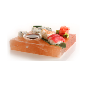 Losas de cristal de sal rosa del Himalaya de uso profesional, artesanías naturales talladas para asar y cocinar - Product Image 1