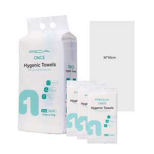 100 Toallas de Baño de Algodón Suave y Lujoso, Juego de 100 Toallas Faciales Desechables de Primera Calidad para Salón de Belleza y Hotel - Logotipo Personalizado - Product Image 1