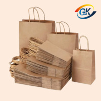 Bolsas de Papel Multifuncionales Ecológicas de Lujo para Alimentos y Ropa, Impresión Digital Personalizada con su Propio Logotipo
