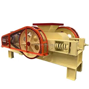 china supplier limestone coal brittle material crushing double tooth roller mill roll crusher